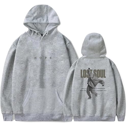 NF Hope Merch Hoodie Hip Hop Long Sleeve Hoodie Sweatshirt Streetwear Hoodie(XS-3XL) (Color : 4, Size : 3XL) von SERLA
