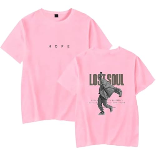 Rapper Nf Hope T-Shirt 2D Gedruckt Schwarz Hip Hop T-Shirt Unisex Kurzarm T-Shirt (XS-3XL) (Color : 4, Size : XL) von SERLA