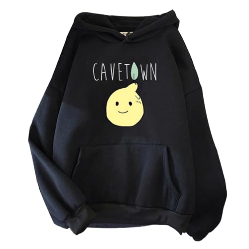 SERLA Cavetown Merch Hoodie Männer Womens Print Kapuze Jungen Mädchen Hip-Hop Langarm Pullover for Fans(Black,S)(Color:7,Size:M) von SERLA