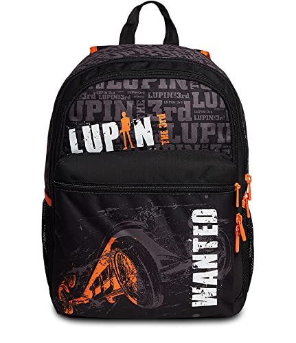 Seven S.P.A. Lupin Wanted Backpack - Seven - Rucksack mit Doppelfach - Schule & Freizeit, Unisex von Seven
