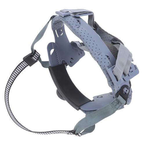 SEWACC Helmfutter mit Einstellknopf Langlebiges Innenfutter für Sicherheitshelme Komfortable rutschfeste Helm inneneinlage Kompatibel Einfache Montage Geeignet für Arbeits Motorradhelme von SEWACC