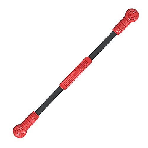SFITVE Schwingstab Fitness Fiberglas,90cm Multifunktionale Swingstick,rutschfest Flexible Schwungsstab für Vibrationstraining & Tiefenmuskulatur(Color:rot) von SFITVE