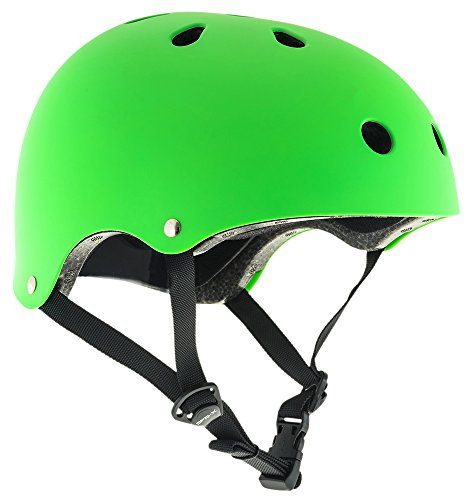 SFR Essentials Helmet Unisex Erwachsene Helm, Grün - (Green), Gr. L/XL (57-59cm) von SFR