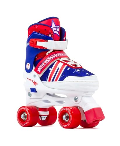 SFR Skates SFR Spectra Adjustable Quad Skates Unisex Kinder Juventud, Blau/Rot, 29-33 SFR Skates SFR Spectra Adjustable Quad Skates Unisex Kinder Juventud, Blau/Rot, 29-33 von SFR