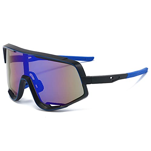 Polarisierte Sport-Sonnenbrille, Fahrradbrille für Herren und Damen, UV400, MTB-Sportbrille für Mountainbike, Fahrrad, Reit-Schutzbrille für Herren/Damen von SGHH