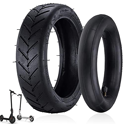 8 1/2 Replacement Wheels Outer and Inner Tyres, Electric Scooter Rubber Tyres, Durable Anti-Slip Tyre, 8.5 Inch Scooter Tyre Wheel Inner and Outer Tyres for Mijia M365 Electric Scooter (schwarz1) von Aloskart