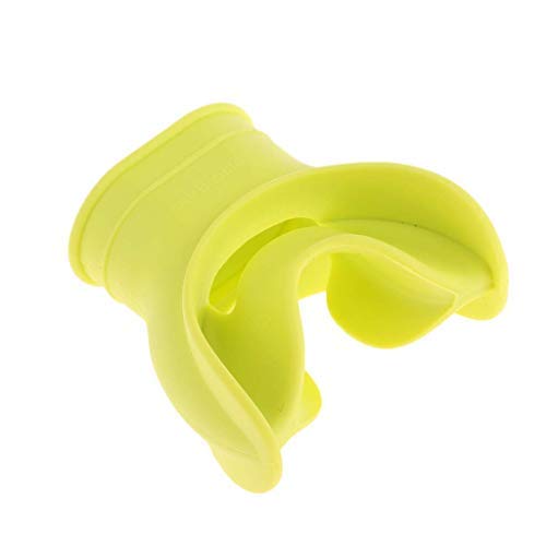 SGerste Atemregler-Mundstück für Taucher, Gummi, Schnorchel-Mundbeißen, AOD (grün) von SGerste