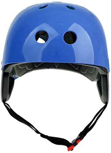SGerste Wassersport-Sicherheitshelm für Kajakfahren, Kitesurfen, Windsurfen, Segeln, Skaten (57-62 cm), blau von SGerste