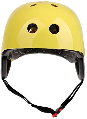 SGerste Wassersport-Sicherheitshelm für Kajakfahren, Kitesurfen, Windsurfen, Segeln, Skaten (57-62 cm), gelb von SGerste
