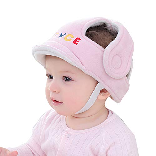 SH-RuiDu Baby Walking Sicherheitshelm Atmungsaktiv Verstellbarer Kopfschutz Helm für Kleinkind Walking Krabbeln von SH-RuiDu
