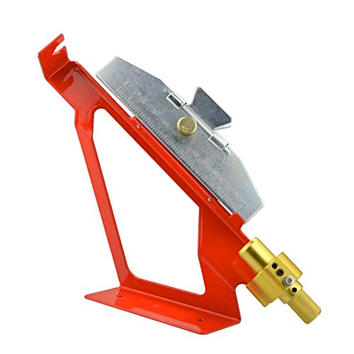SHARROW Befiederungsgerät Bogenschießen Pfeil Fletching Jig Verstellbar Sticky fletching Werkzeug (Rot) von SHARROW