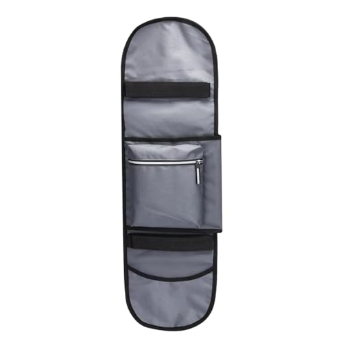 SHBHWS Skateboard-Rucksäcke, Tasche, Longboard-Tragetasche, verstellbare Schultergurte Skateboard Tasche (Color : Grey) von SHBHWS