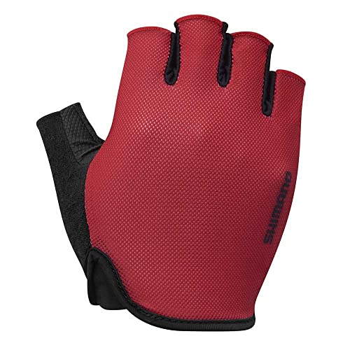 SHIMANO Unisex-Adult Atemwegshandschuhe Handschuhe, Rot, one Size von SHIMANO