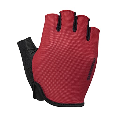 SHIMANO Unisex-Adult Atemwegshandschuhe Handschuhe, Rot, one Size von SHIMANO