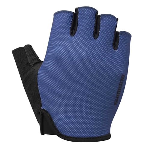 SHIMANO Unisex-Adult Atemwegshandschuhe Handschuhe, Blau, one Size von SHIMANO