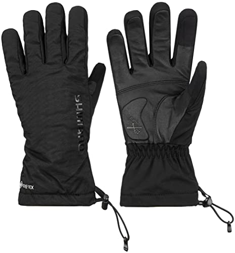 SHIMANO Bekleidung Unisex Gore-TEX® Grip Primaloft® Handschuhe, Schwarz, Größe XL von SHIMANO