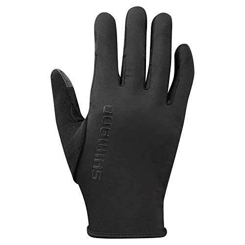 SHIMANO Clothing Unisex Windbreak Race Handschuh, Schwarz, Größe L von SHIMANO