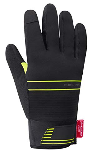 SHIMANO Handschuhe SH Windstopper Insul, Unisex Erwachsene S gelb von SHIMANO