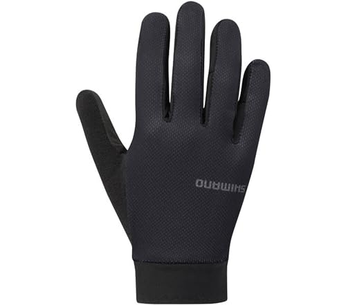 SHIMANO Unisex-Adult Explorer ff Handschuhe, Schwarz, one Size von SHIMANO