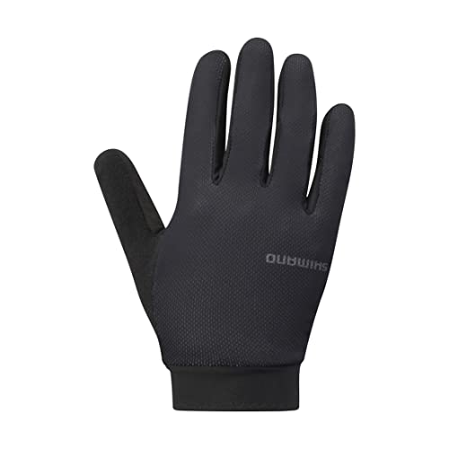 SHIMANO Unisex-Adult Explorer ff Handschuhe, Schwarz, one Size von SHIMANO