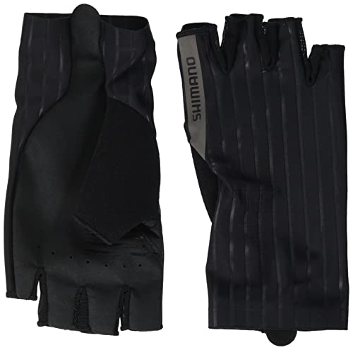 SHIMANO Unisex-Adult Fortgeschrittene Rennhandschuhe Handschuhe, Schwarz, one Size von SHIMANO