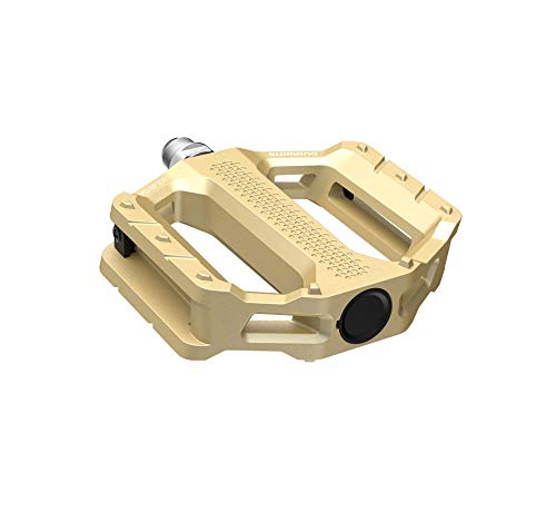 SHIMANO Unisex-Adult PD-EF202 Plator Pedal Fahrradpedale, Mehrfarbig, one Size, Goldfarben von SHIMANO