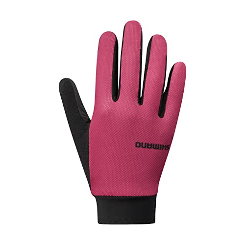 SHIMANO Unisex-Adult Ws Explorer FF-Handschuhe, Rot, one Size von SHIMANO