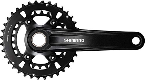 SHIMANO Unisex – Erwachsene Design 12-Speed Crank Set, schwarz, Einheitsgröße von SHIMANO