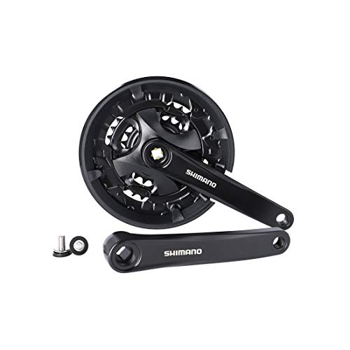 Shimano Unisex – Erwachsene Kurbelgarnitur-2092832820 Kurbelgarnitur, schwarz, 175mm von SHIMANO