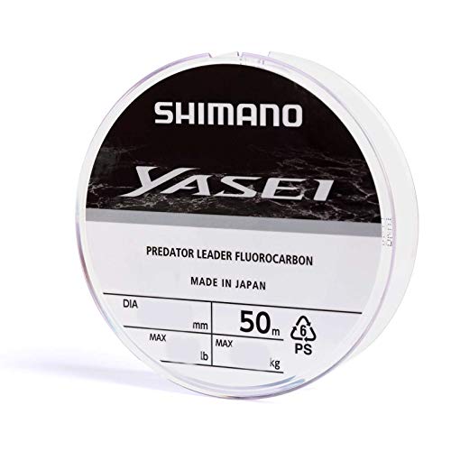 Shimano Yasei Predator Fluoro Vorfachschnur, Durchmesser pro mm:0,18, Tragkraft kg:2.93 von SHIMANO