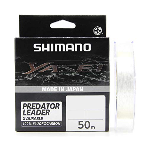 Shimano Yasei Predator Fluoro Vorfachschnur, Durchmesser pro mm:0,25, Tragkraft kg:5.06 von SHIMANO