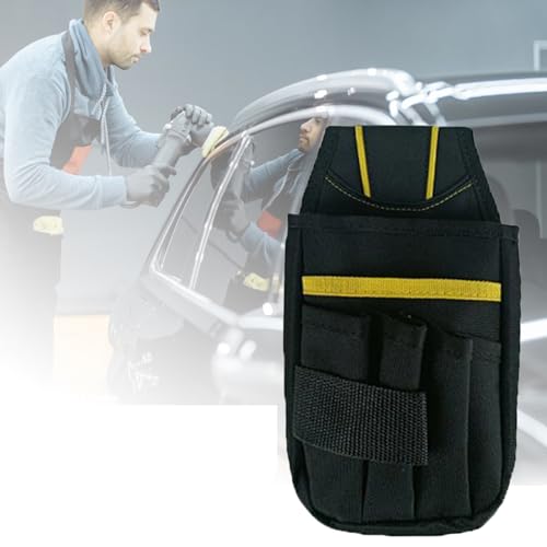 5-Taschen-Werkzeugtasche für Techniker, Gürteltasche Mini-Elektriker-Werkzeugtasche, Mehrzweck-Werkzeughalter-Organisator (1 Stück) von SHINROAD