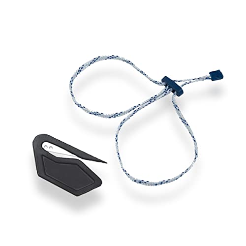 Shoke - Packung mit 10 professionellen Fesseln für die Polizei - Sicherheitshandschellen zum einmaligen Gebrauch - mit Schneidewerkzeug für Fesseln von SHOKE