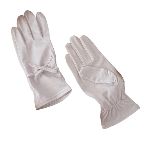 SHOOYIO Kühlende Handschuhe mit UV-Sonnenschutz, für Damen, Outdoor-Sport, kühlende Handhandschuhe, hochsaugfähig, Eisseide, Handschuhe zum Radfahren, atmungsaktive Handschuhe für Sport von SHOOYIO