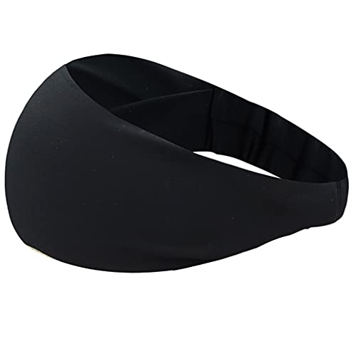 Unisex-Bandana, elastisches Yoga-Stirnband, bunt, Sport, Laufen, breites Haarband, Stirnband, Schweißband, Badezimmer-Stirnband von SHOOYIO