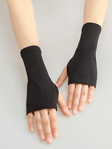 SHOUtao Handschuhe Studentenhandschuhe Sommer fingerlos reiten Baumwolle halb geschnittene Handschuhe Modale Halbfingerhandschuhe Decken Narbenhandschuhe ab von SHOUtao