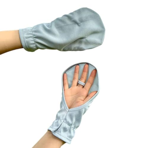 SHYKNYU 2 Paar UV-Handschuhe, Sonnenschutz, Damen-Fahrhandschuhe, Bildschirmschutz, Sonnenschutz, Sommerhandschuhe, Outdoor-Handschuhe zum Angeln, Wandern von SHYKNYU