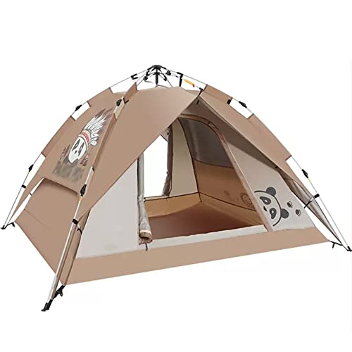 2-Personen-Popup-Zelte für Camping, wasserdicht, geräumig, leicht, tragbar, für Rucksackreisen, einfaches Zelt für Familienautoausflüge, Festivaltreffen und Picknicks von SIBEG
