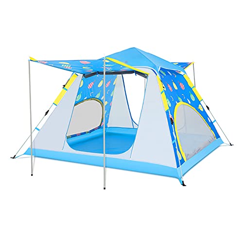 Automatisches Pop-Up-Strandzelt, Sonnenschutz, einfach aufzubauendes Strandmuschel-Zelt, leichtes, tragbares Sofort-Campingzelt für Wanderungen im Hinterhof von SIBEG