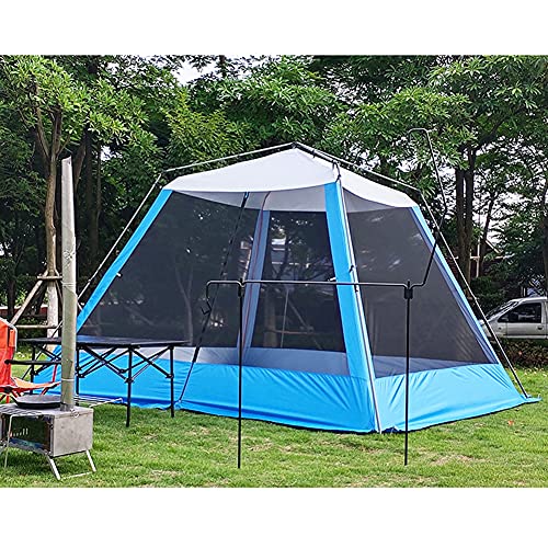 Automatisches Pop-up-Zelt für 5–8 Personen, Camping-Tipi mit Doppeltür mit Reißverschluss und Tragetasche. Sofortige Familienzelte für Familienausflüge im Freien, Festivaltreffen und Picknicks von SIBEG