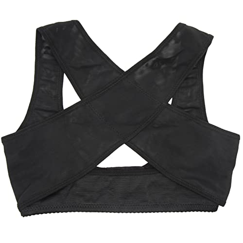 Stützgürtel Body Shaper Korsett Schulterstütze für das Gesundheitswesen 5 Größe Lady Brusthaltungskorrektur (Farbe: Schwarz, Größe: XL) von SIBEG