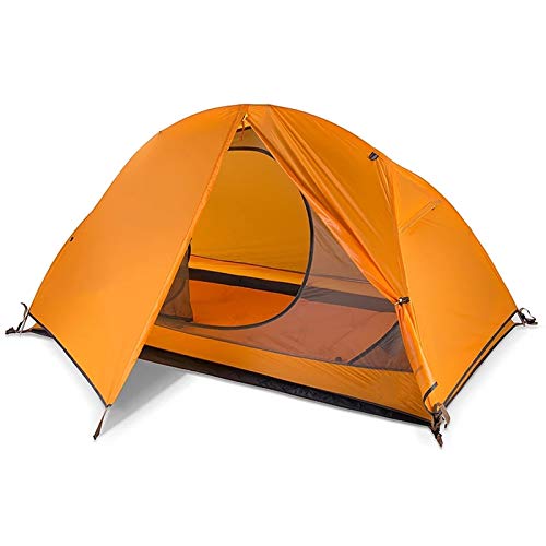 Zelt Campingzelt Tragbares ultraleichtes 1-Mann-Zelt Outdoor-Camping-Fahrradzelt Familiencampingzelt von SIBEG