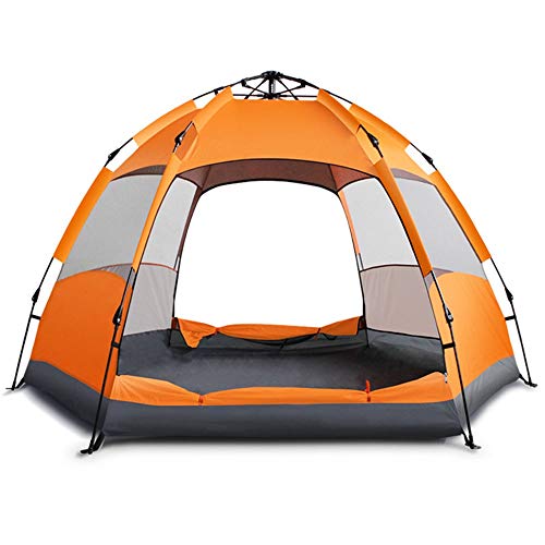 Zelt Outdoor Supplies Regenfestes sechseckiges großes Zelt-Reise-Camping-Zelt mit automatischer Geschwindigkeitsöffnung für Wanderreisen von SIBEG