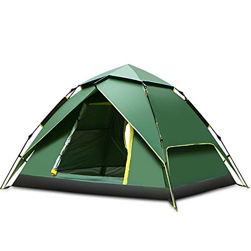 Zelt PortableWaterproof Outdoor Camping Zelt Wandern Klettern Dome Camping für Wandern Reisen (Orange) von SIBEG