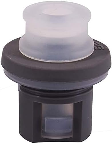 SIGG Active Spout Verschluss (One Size), Ersatzteil für SIGG Trinkflasche mit Enghals, auslaufsicherer & leicht bedienbarer Verschluss, Silikon, Grau von SIGG
