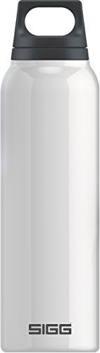 SIGG Hot & Cold White Isolierung Vakuums, 0, 5 l, ohne BPA Trinkflasche Thermoskanne aus Edelstahl Unisex Erwachsene, weiße von SIGG
