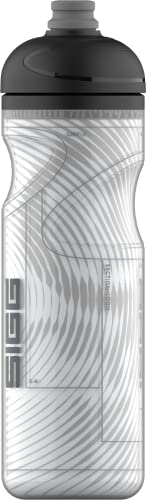 SIGG - Weiche Fahrrad Trinkflasche - Pulsar Therm Snow - Quetschbar - Spülmaschinenfest - Federleicht - Auslaufsicher - BPA-frei - Weiss - 0,65L von SIGG