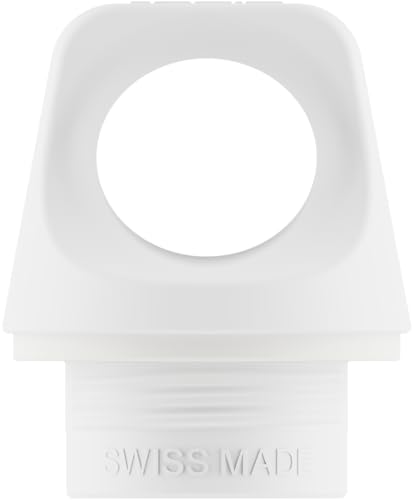 SIGG Screw Top White Verschluss (One Size), Ersatzteil für SIGG Trinkflasche mit Enghals oder WMB Adapter, auslaufsicherer Verschluss von SIGG