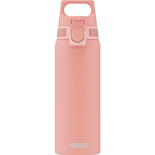 SIGG - Edelstahl Trinkflasche - Shield ONE Pink - Für Kohlensäurehaltige Getränke Geeignet - Auslaufsicher - Federleicht - BPA-frei - Pink - 0,75L von SIGG