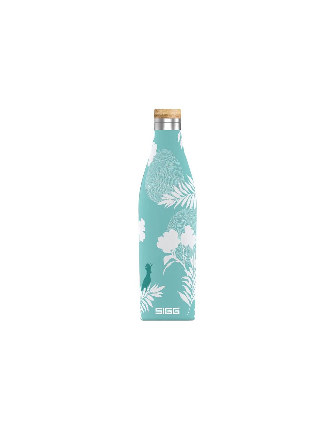 SIGG Thermo Trinkflasche Meridian Sumatra Birds 0.5 L Trinkflaschenfarbe - Green, Trinkflaschenvolumen - 0,5 Liter, von SIGG